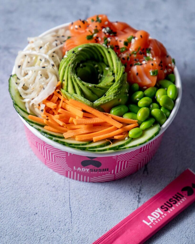 Poke Bowl saumon - Lady Sushi